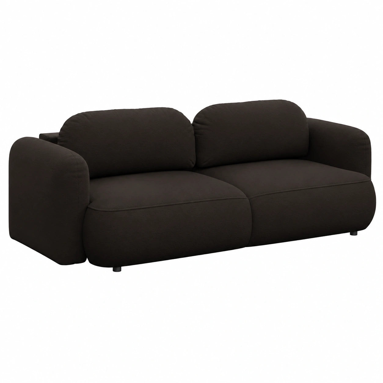 Selsey Schlafsofa mit Bettkasten und DL-Automatik, 3-Sitzer, Braun Chenille, 253x110 cm