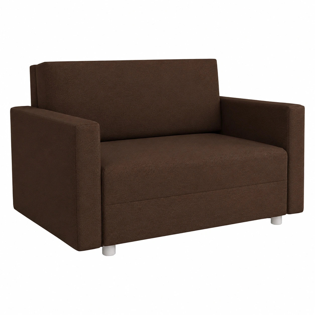 Sofnet Schlafsofa Pura Maxi mit Stauraum - Polstercouch mit Bettkasten in Braun