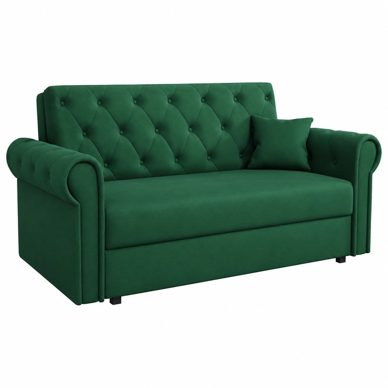 Elegantes Schlafsofa Viva Roma III mit Bettkasten und Kissen – Vielseitiges 3-Sitzer-Sofa in Farbwahl