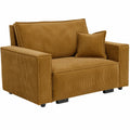 Bequemes Schlafsofa Viva Star Cord II mit Stauraum und Kissen, Zweiersofa in verschiedenen Farben